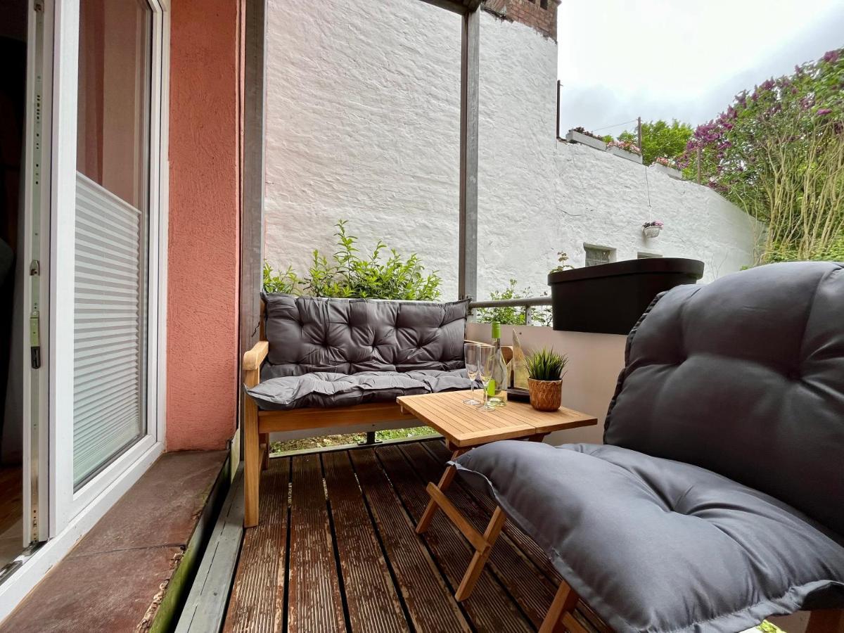 Apartment Meeresbrise Mit Balkon Husum  Extérieur photo